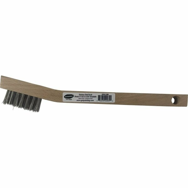 Dynamic Paint Products Dynamic Mini Wire Brush 3x7 Rows Stainless Steel DYN11299